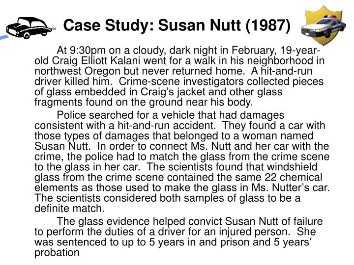 case study susan nutt 1987