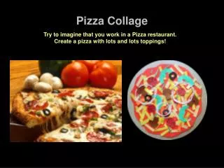 Pizza Collage