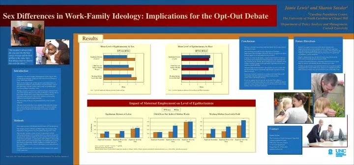 sex differences in work family ideology implications for the opt out debate