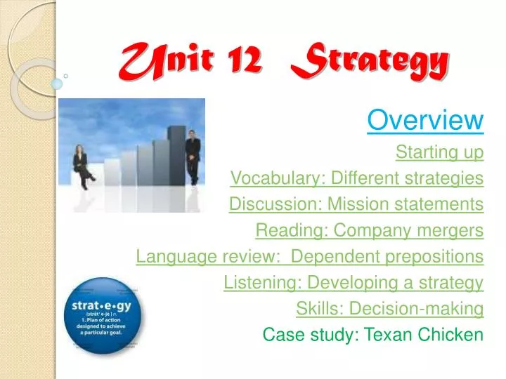 unit 12 strategy