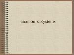 Economic Systems - slide 1