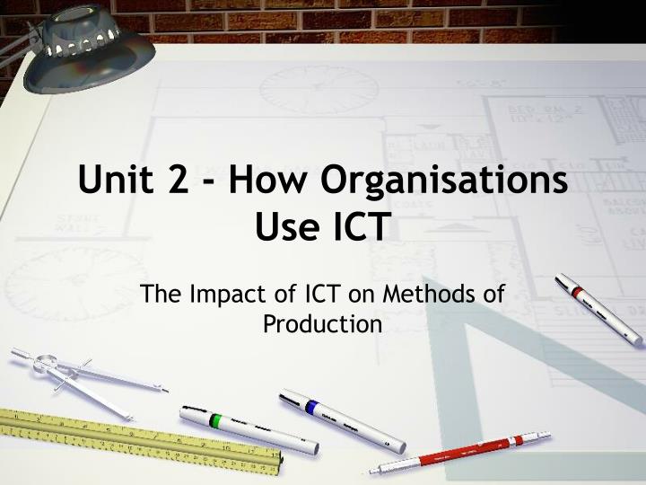 unit 2 how organisations use ict