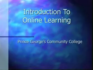 Introduction To Online Learning