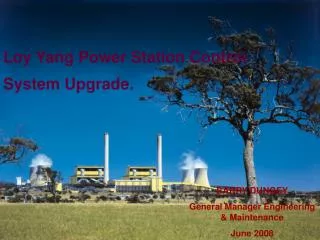 Loy Yang Power Station Control System Upgrade.