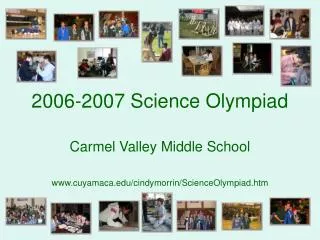 2006-2007 Science Olympiad