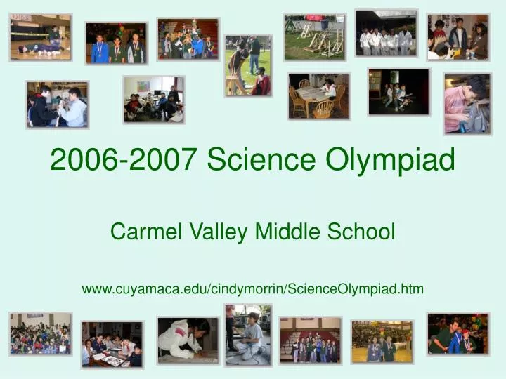 2006 2007 science olympiad