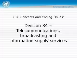 CPC Concepts and Coding Issues: