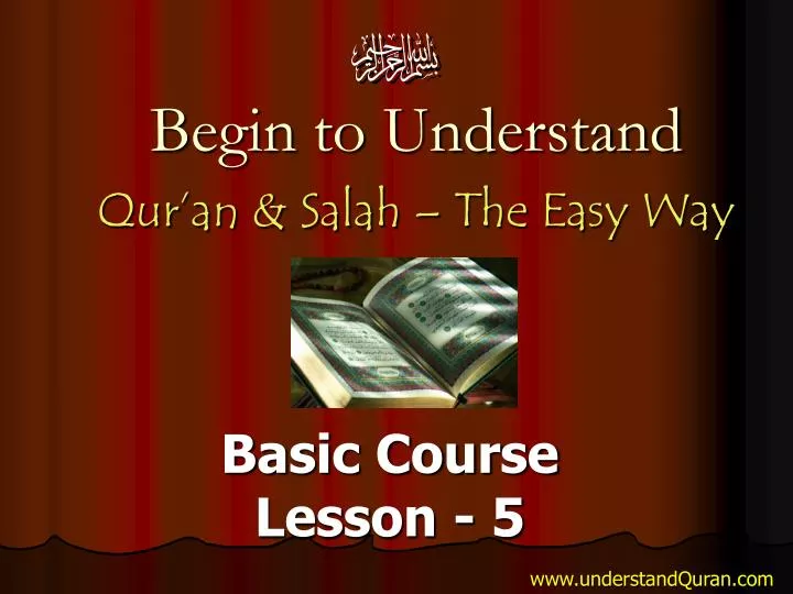 begin to understand qur an salah the easy way