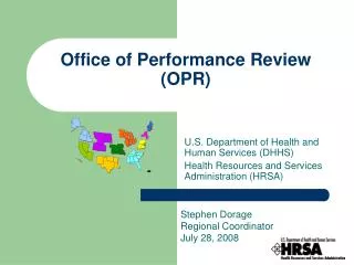 Office of Performance Review (OPR)