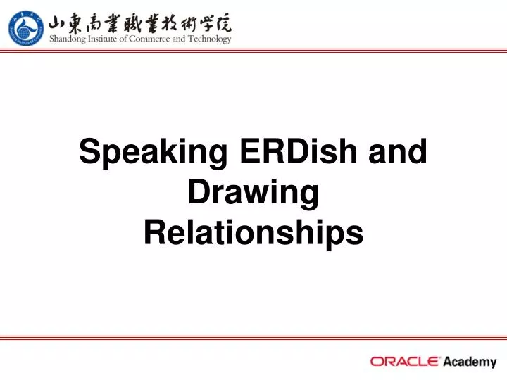 speaking erdish and drawing relationships