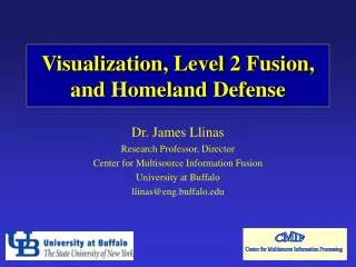 Visualization, Level 2 Fusion, and Homeland Defense