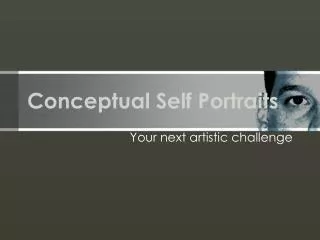 Conceptual Self Portraits