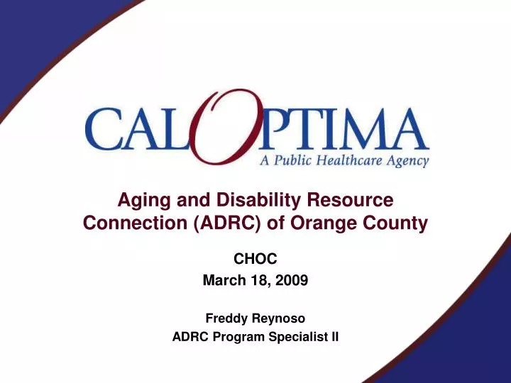 aging and disability resource connection adrc of orange county
