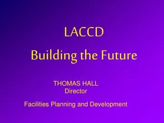 LACCD Building the Future