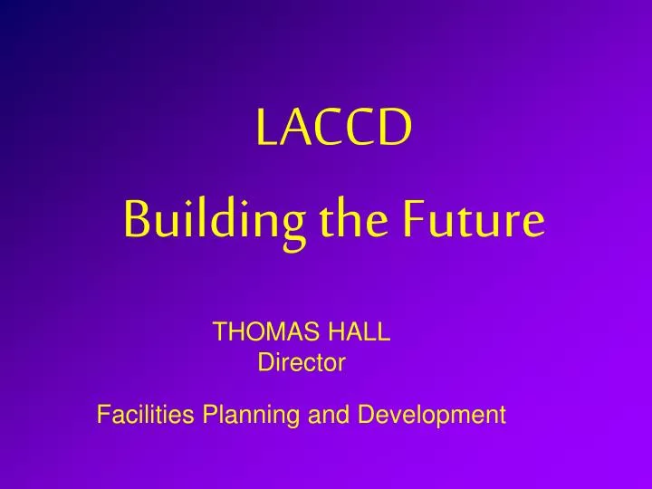 laccd building the future