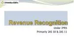 Revenue Recognition - slide 1