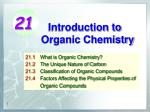 Introduction to Organic Chemistry - slide 1