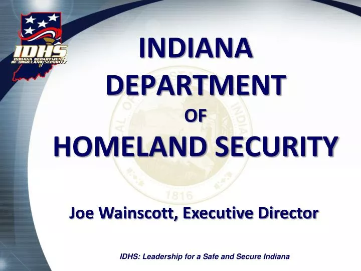 indiana department of homeland security