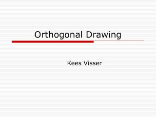 Orthogonal Drawing