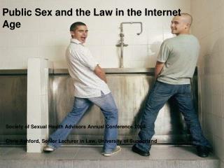 Public Sex and the Law in the Internet Age