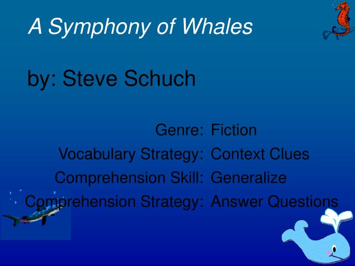 a symphony of whales by steve schuch