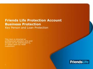 Friends Life Protection Account Business Protection