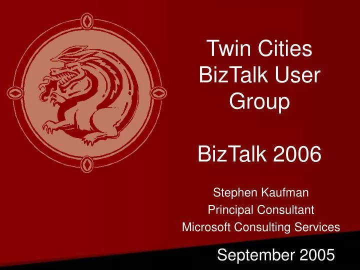 twin cities biztalk user group biztalk 2006