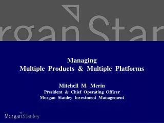 Managing Multiple Products &amp; Multiple Platforms