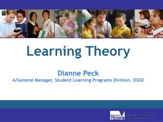 Learning Theory Dianne Peck A/General Manager, Student Learning Programs Division, OGSE