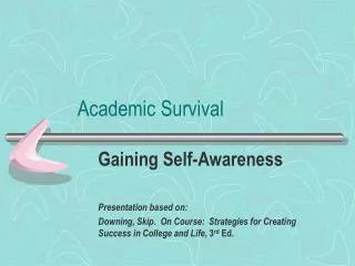 Academic Survival