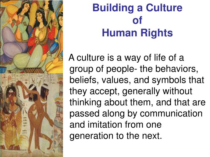 building a culture of human rights