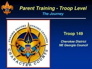 Parent Training - Troop Level