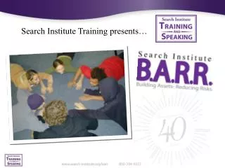 Search Institute Training presents…