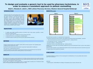 To design and evaluate a generic tool to be used by pharmacy technicians, in order to ensure a consistent approach to pa