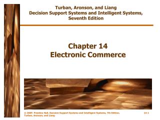 Chapter 14 Electronic Commerce