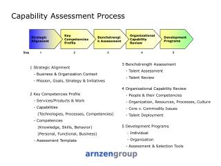 Capability Assessment Process