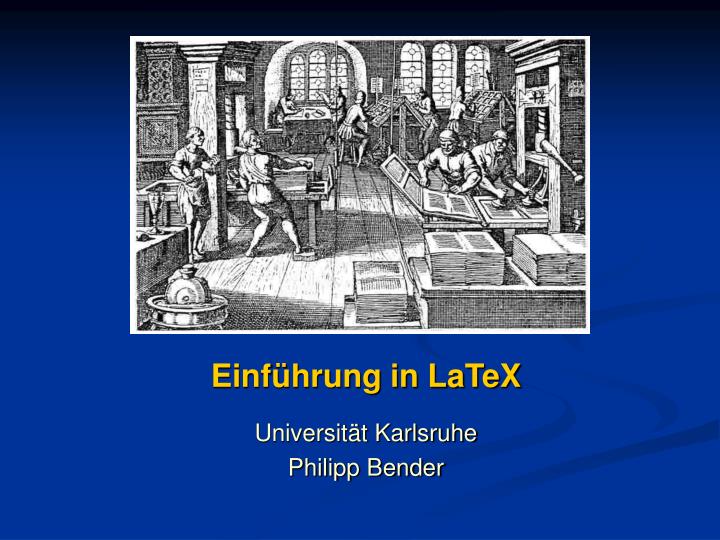 einf hrung in latex