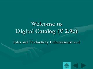 Sales and Productivity Enhancement tool