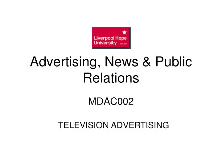 advertising news public relations