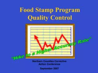 Food Stamp Program Quality Control