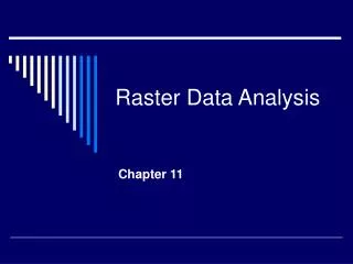 Raster Data Analysis