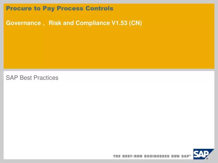 procure to pay process controls governance risk and compliance v1 53 cn