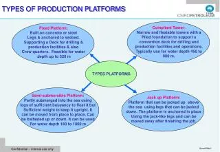 TYPES OF PRODUCTION PLATFORMS