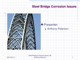 Steel Bridge Corrosion Issues