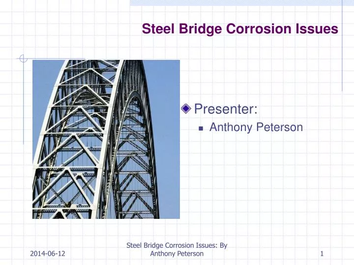 steel bridge corrosion issues