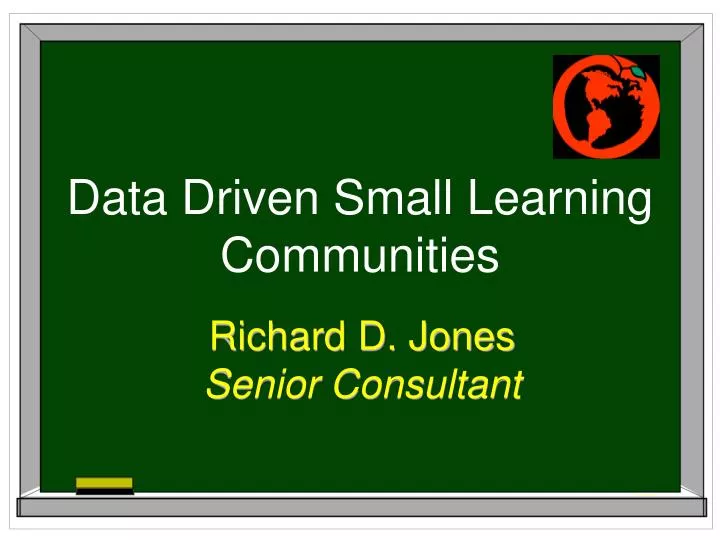 data driven small learning communities