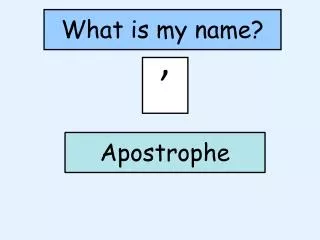 What is my name?