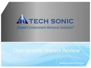 Tech Sonic Overview Dec2011