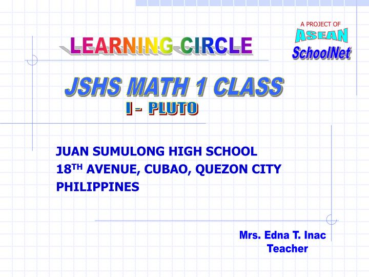 juan sumulong high school 18 th avenue cubao quezon city philippines