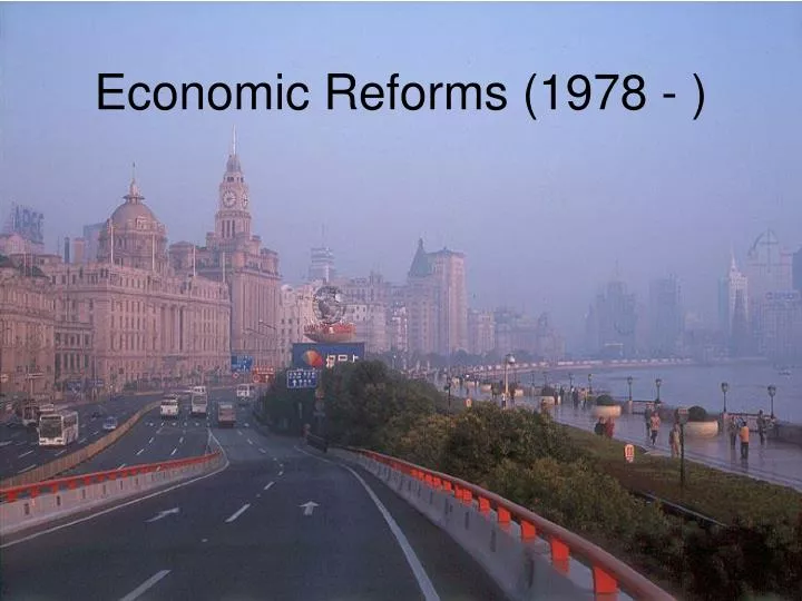 economic reforms 1978